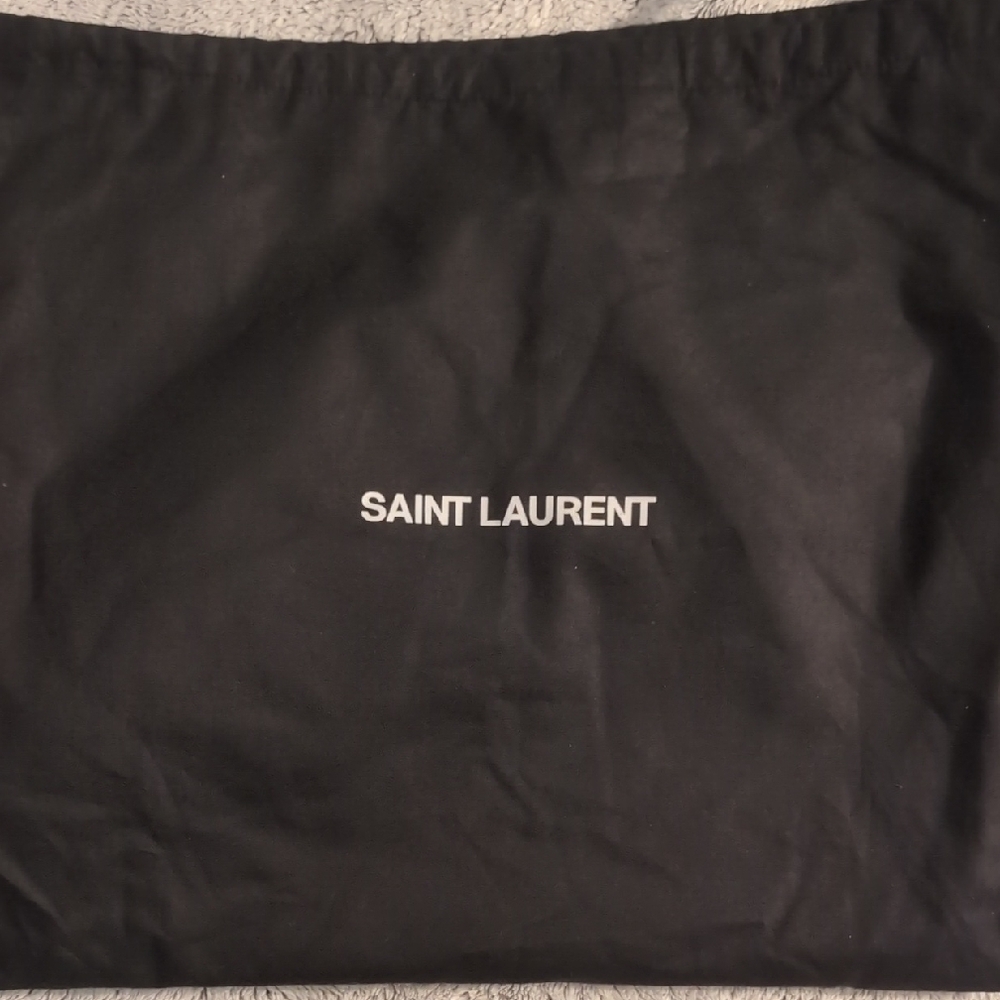 Saint Laurent Black Crossbody Bag with Iconic YSL Logo - Picture 2 of 7